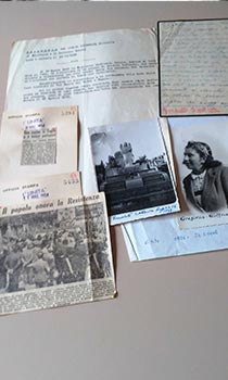 Fondo “Raccolta di documenti su esponenti e memorie della Resistenza ligure”