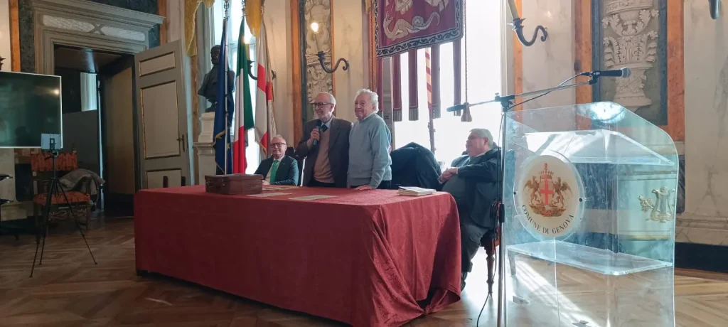 16 gennaio 2025 Gilberto Salmoni Palazzo Tursi Presidente ILSREC Ronzitti 1