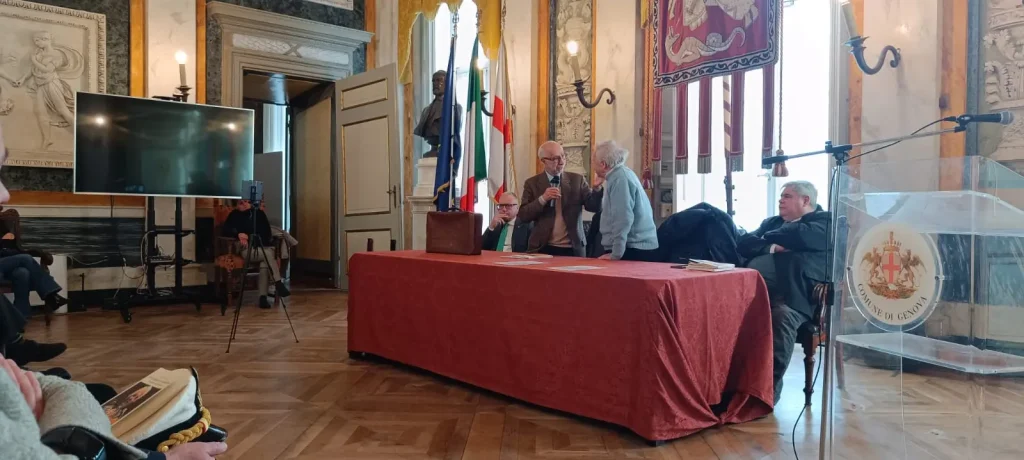 16 gennaio 2025 Gilberto Salmoni Palazzo Tursi Presidente ILSREC Ronzitti 2