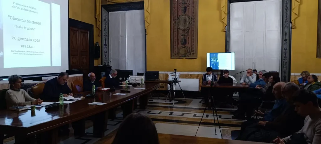 20 Gennaio 2025 Onorevole Fornaro presentazione Libro Giacomo Matteotti Italia Migliore 13