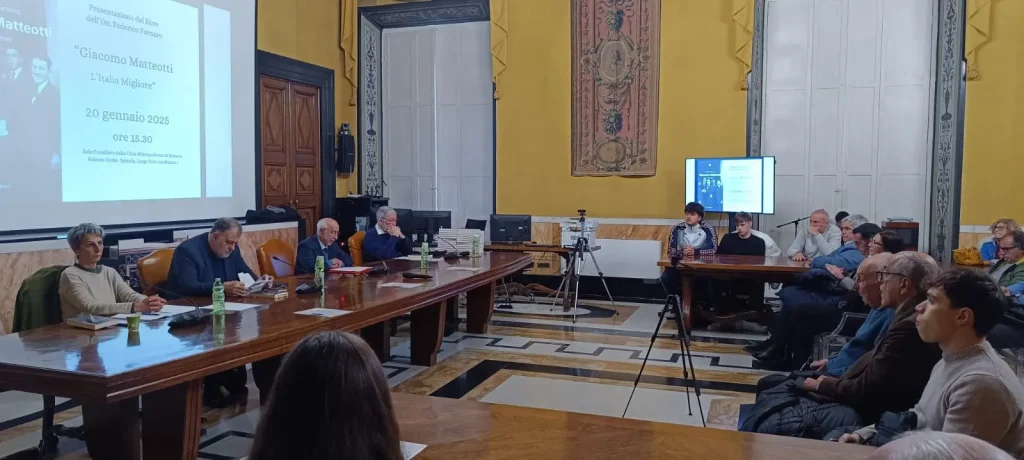 20 Gennaio 2025 Onorevole Fornaro presentazione Libro Giacomo Matteotti Italia Migliore 9