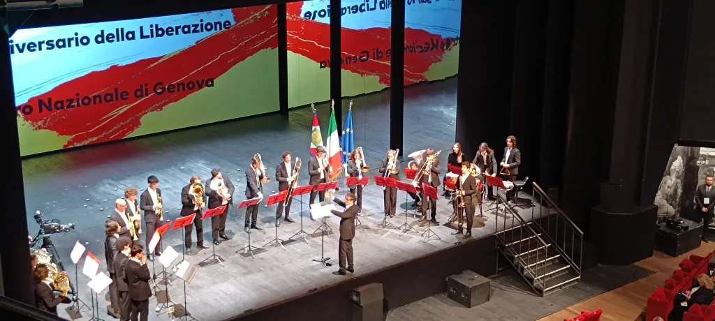 25 Aprile 2025 Progetto D'ORO Il sesto senso partigiano Teatro Nazionale Genova 6