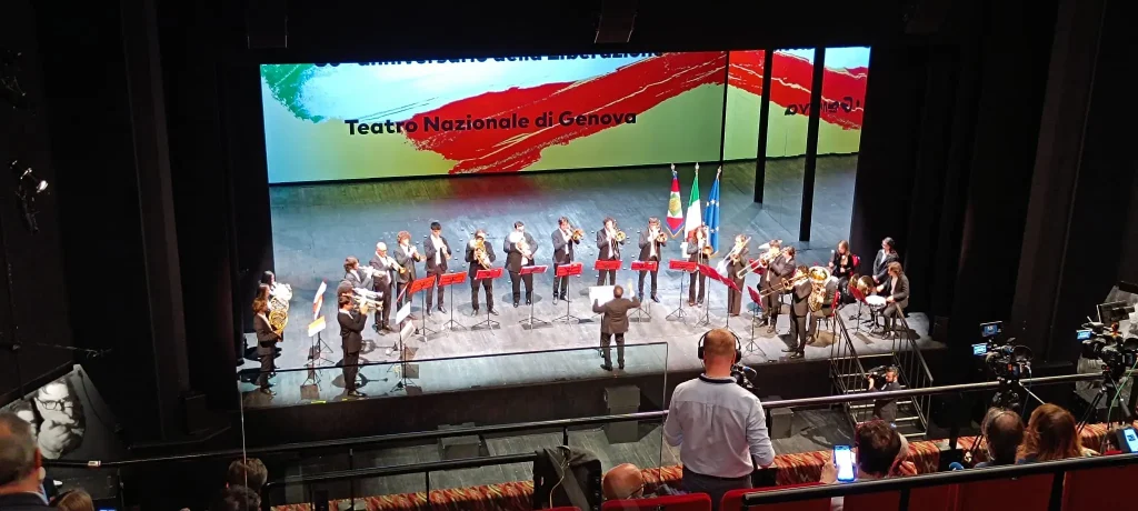 25 Aprile 2025 Progetto D'ORO Il sesto senso partigiano Teatro Nazionale Genova 7