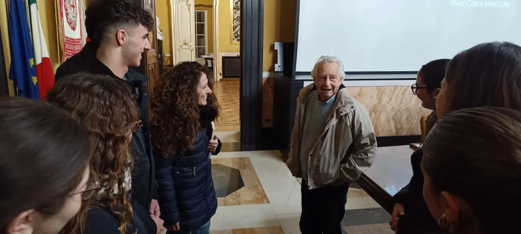 30 Gennaio 2025 Conferenza Persecuzione antiebraica Genova Prof. Chiara Dogliotti G. Salmoni Studenti 2