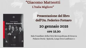Anteprima Giacomo Matteotti L'Italia Migliore Onorevole Federico Fornaro 20 Gennaio 2025