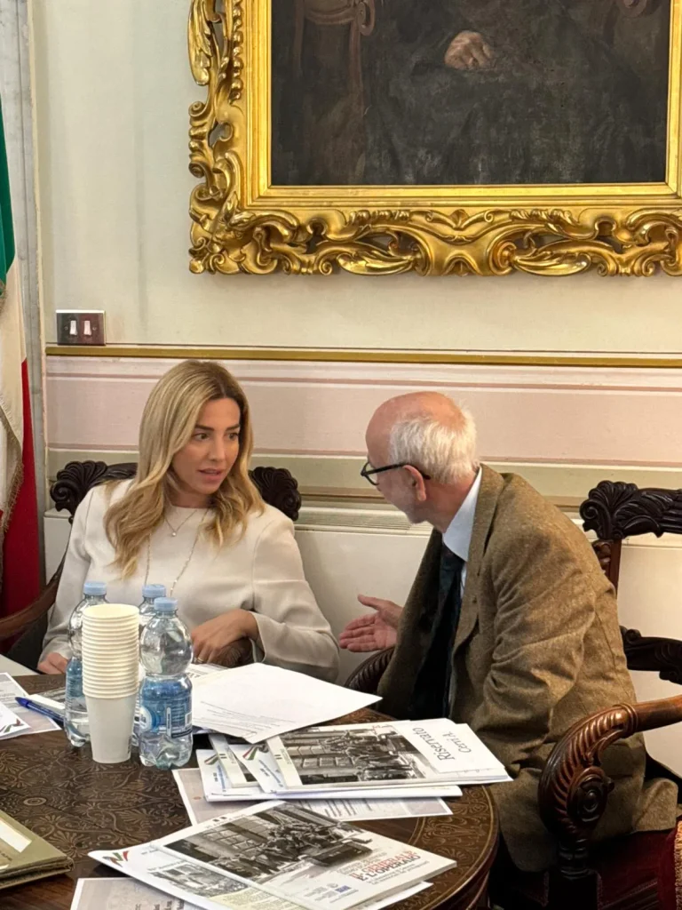 Villa Migone Presidente ILSREC Ronzitti e Sindaca Salis 3