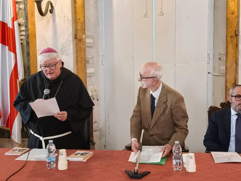 Salone di Rappresentanza Palazzo Tursi Presidente Ilsrec Ronzitti Arcivescovo di Genova Tasca 2